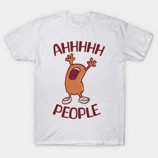 Bean Screaming AH PEOPLE T-Shirt